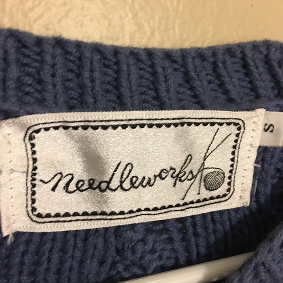 Needleworks Hand Knit Chunky Sweater - Picture 2 of 5